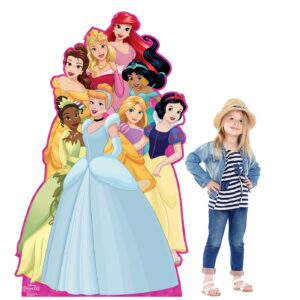 Cardboard People Princess Collage Life Size Cardboard Cutout Standup - Disney