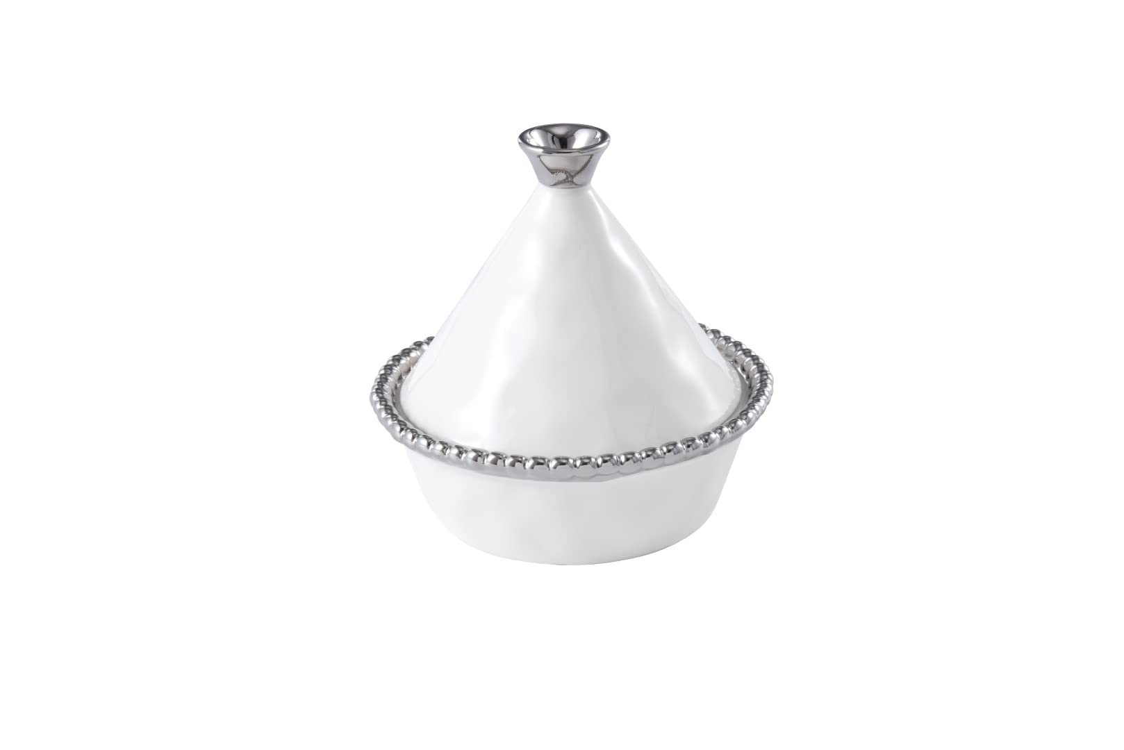 Pampa Bay Salerno Titanium-Plated Porcelain Tagine, 5 x 5in