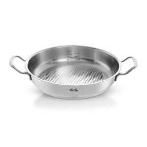 fissler original-profi collection stainless steel 9.5 inch serving pan