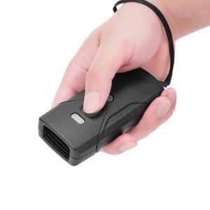 bluetooth barcode scanner,jrhc mini 2d portable wireless barcode scanner 3-in-1 bluetooth & 2.4g wireless & wired connection barcode reader compatible with ios, android, windows, mac tablets or pc