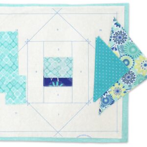 June Tailor Go Mix & Match 12-Block Quilt Kit, Multi