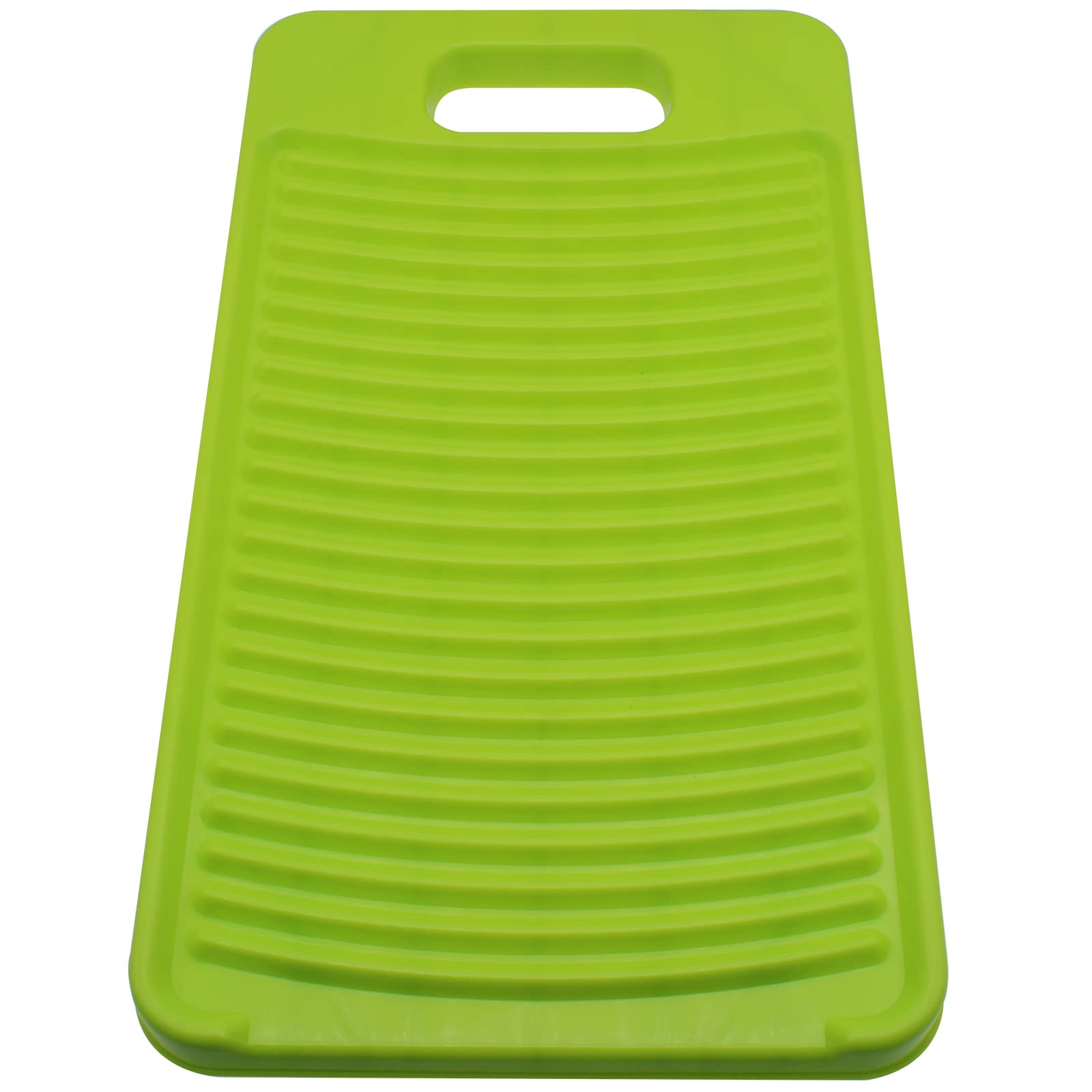 GWYAN 11 Inch Antiskid Mini Washboard Plastic Washing Board Household for Students/Kids Clothes Clean Laundry (Green)