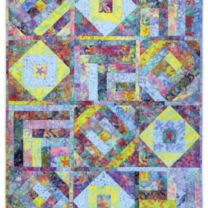 June Tailor Go Mix & Match 12-Block Quilt Kit, Multi