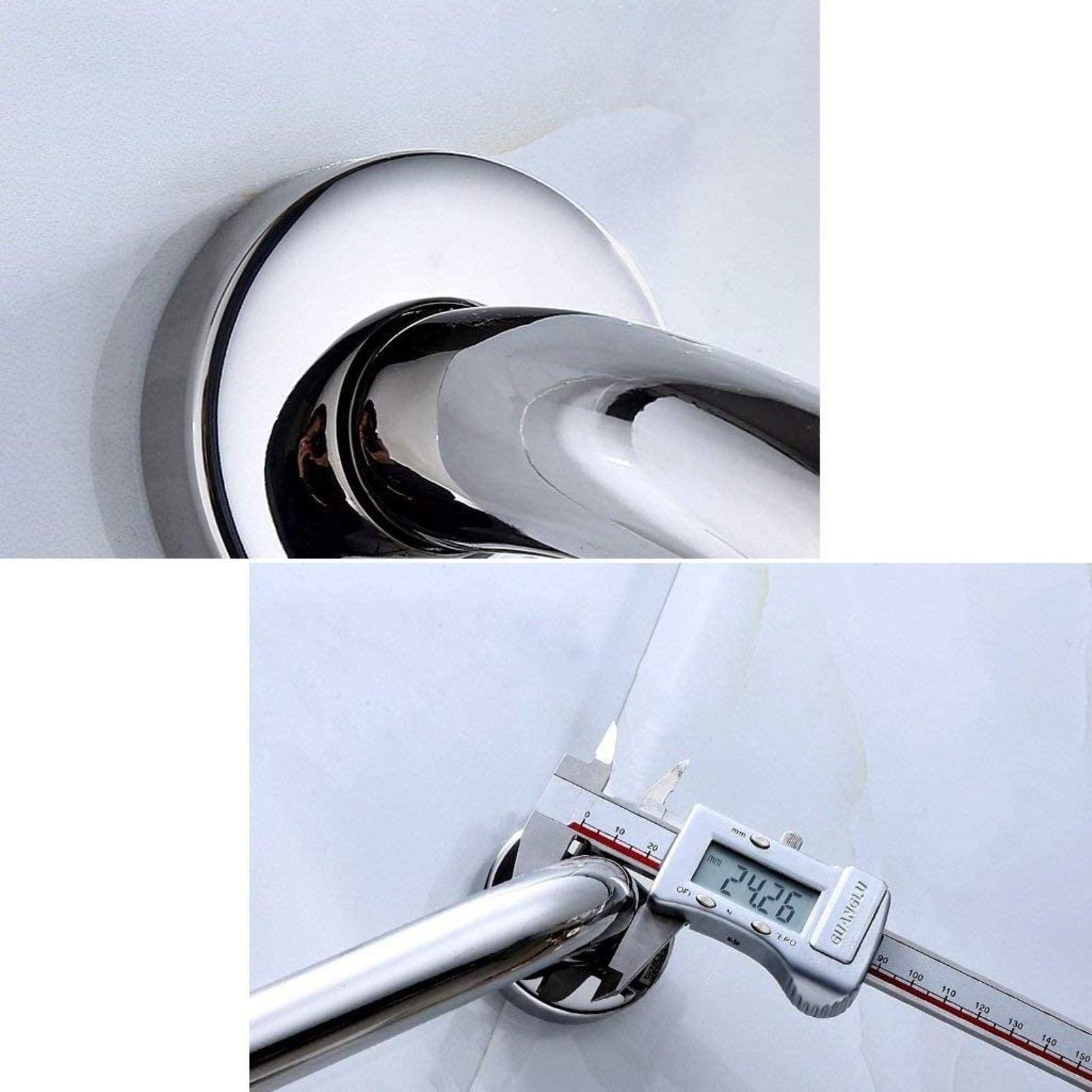 HongLianRiven Bath Handle Towel Rail Shower Grab Bar, Elderly Disabled Pregnant Women, Safety Non-Slip Accessible Bathroom Handrails, Bathtub, Toilet, Kitchen