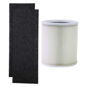 filter-monster – replacement hepa filter value pack – 2 pre-filters and 1 true hepa filter - compatible with hunter hp400 air purifier and h-hf400-vp filter