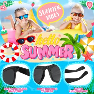 INNOCHEER Kids Sunglasses Bulk, 24 Pack Party Favors Sunglasses for Kids, Neon kids sunglasses party favors for Pool Party Beach Party Birthday Graduation Party Supplies, Goody Bag Favors for Kids