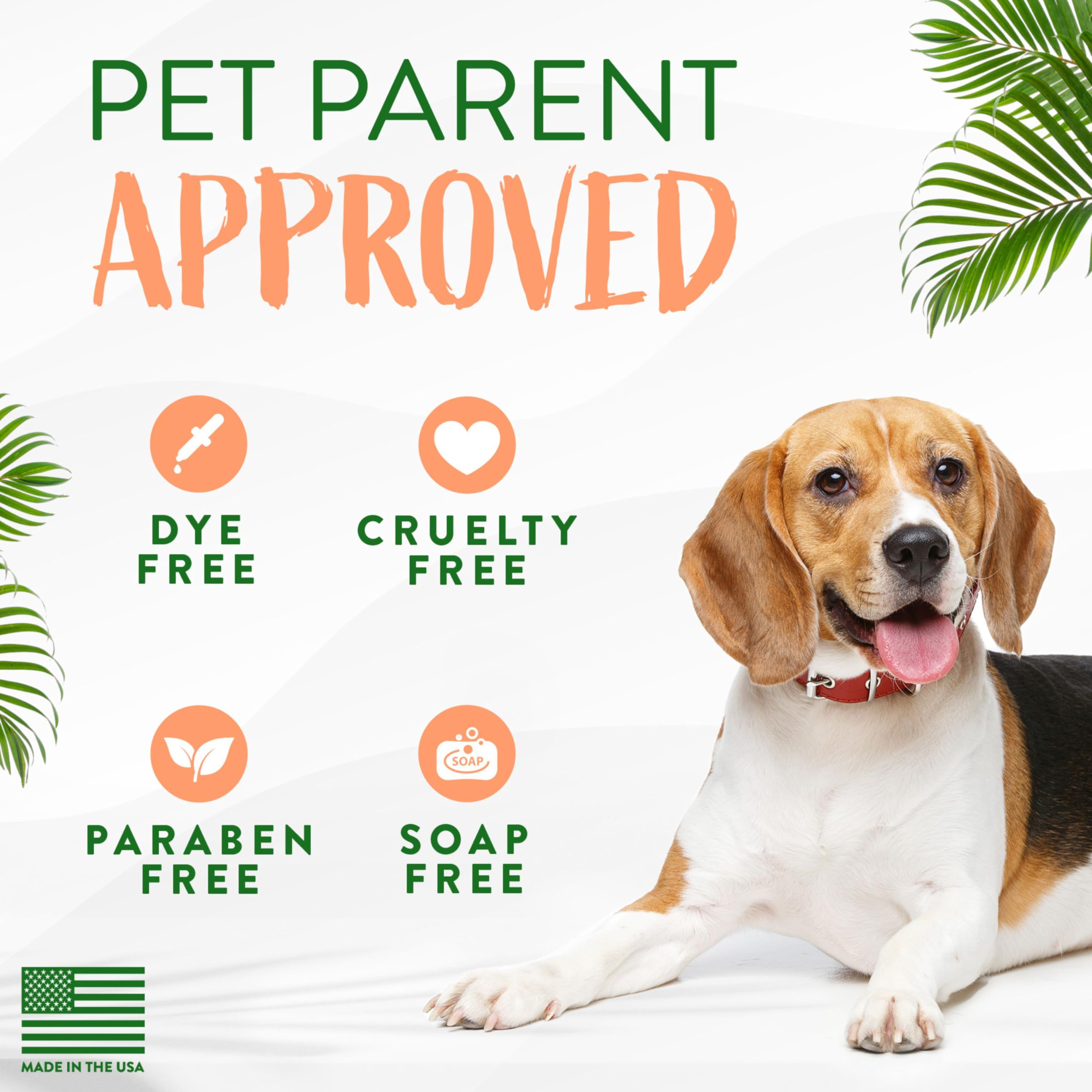 TropiClean Papaya & Coconut Dog Wipes for Paws and Butt | Deep Cleaning Dog Grooming Wipes | Safe for The Face | Cat Friendly | 20 Count