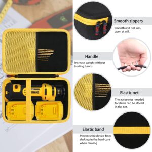 khanka Hard Storage Case Replacement for DEWALT 20V MAX* Drywall Cutting Tool (DCS551B), Case Only