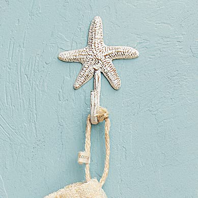 BLACK FOREST DECOR Sanibel Starfish Single Hook