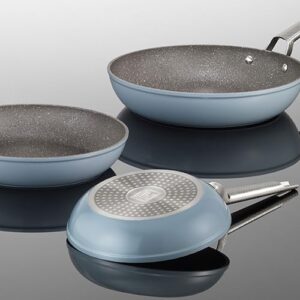 Starfrit Rock Cookware, Regular, Blue