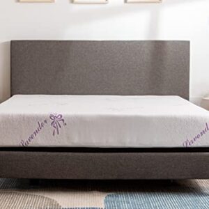 Tulo by Mattress Firm | 8 INCH Memory Foam Lavender Mattress | Medium Comfort | Pain-REDUCING Pressure Relief | Twin Size