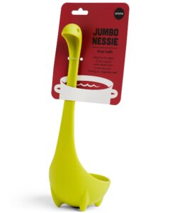 ototo the original nessie soup ladle - funny kitchen gadgets, loch ness design, cooking gifts for mom - cute and practical kitchen utensils - unique gifts for women