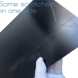 G10 FR4 300 * 335 * 3.0mm Fiberglass Composite Sheet Panel 3.0MM 11.8 x 13 Inch for DIY Models Part,Black Color