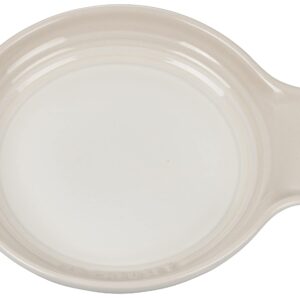 Le Creuset Signature Stoneware Spoon Rest, 6 Inches, Meringue