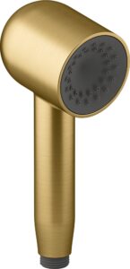 kohler 26286-g-2mb statement single-function hand shower, maximum spray performance & easy-to-clean surface, vibrant brushed moderne brass, 1.75 gpm