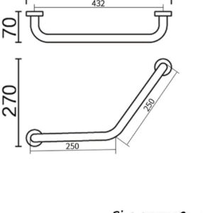 HongLianRiven Bath Handle Towel Rail Shower Grab Bar,Elderly Disabled Pregnant Women,Safety Non-Slip Accessible Bathroom Handrails, Bathtub, Toilet, Kitchen