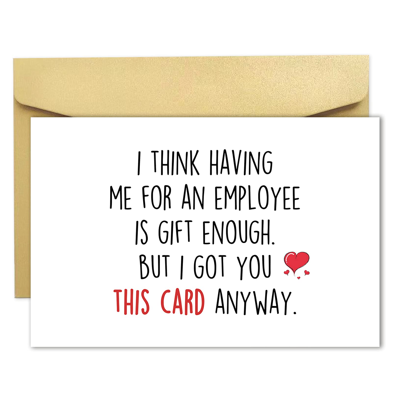 Ziwenhu Boss Day Gifts for Boss, Happy Boss Day Card for Him, Funny Boss Lady Gifts for Women, Cute Birthday Card from employee, Best Boss Gift for Going Away