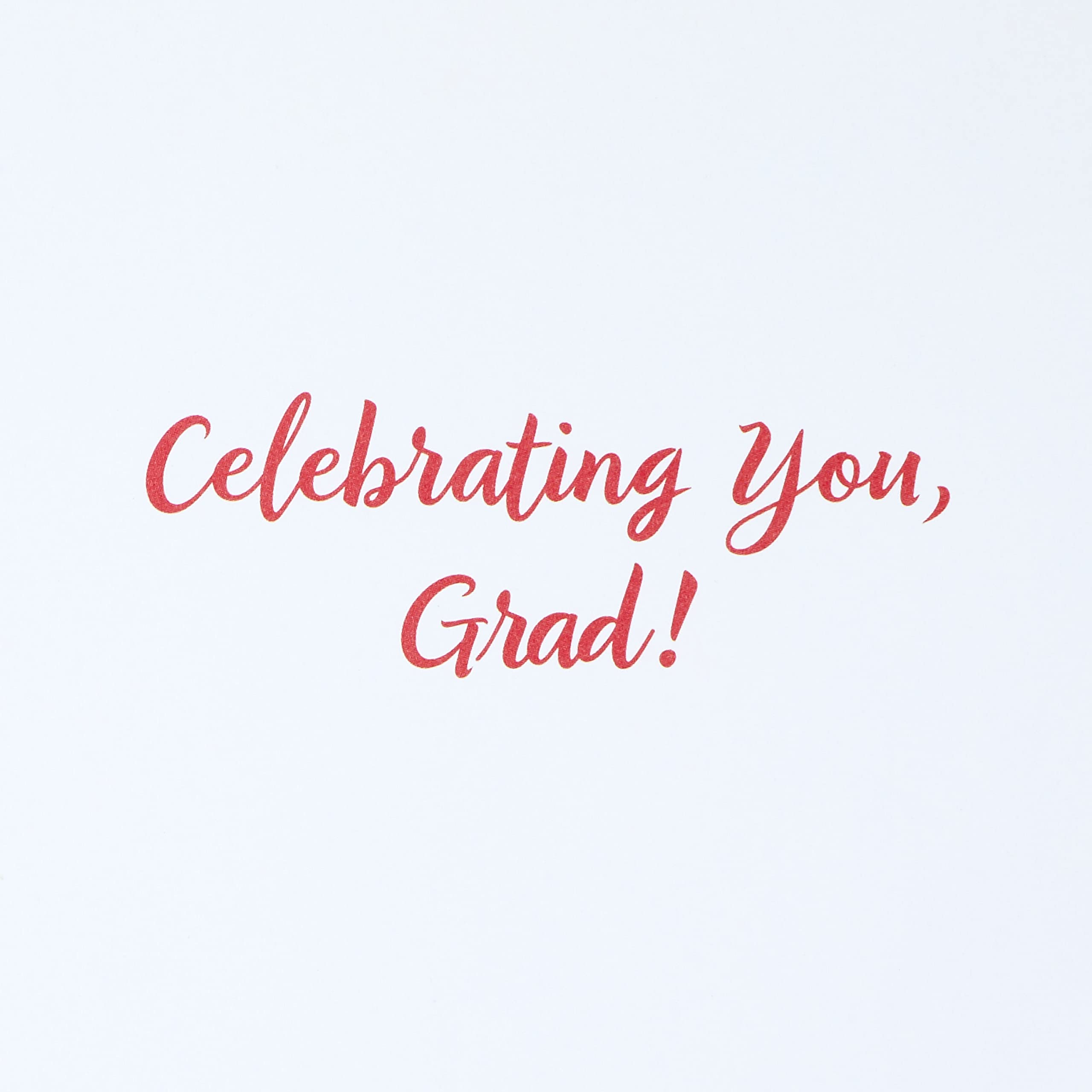 Hallmark Graduation Card (Cap and Gown)