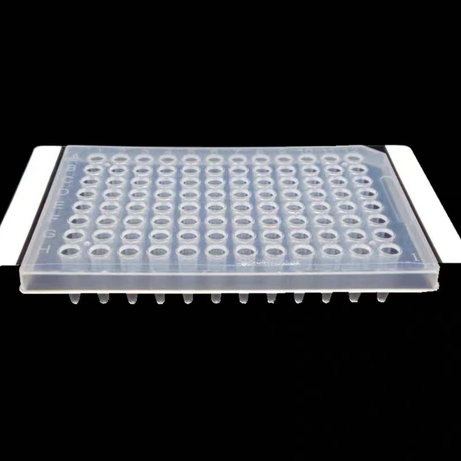 PCR Sealing Film - 96 Well Plate Sealing Film - Transparent Self-Adhesive 130 x 80mm(Pack of 100 Sheet)