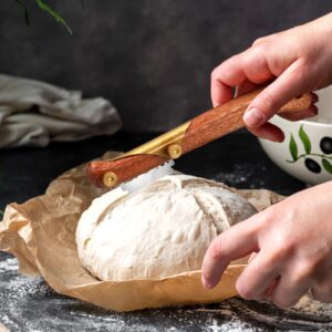 Luxshiny Dough Dough Slicer Hand Crafted Bread Lame Bakers Lame Slashing Tool for Scoring Sourdough Bread