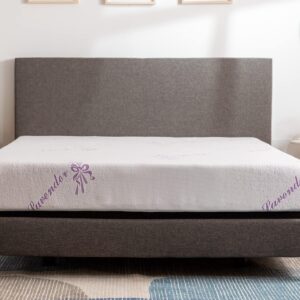 Tulo by Mattress Firm | 8 INCH Memory Foam Lavender Mattress | Medium Comfort | Pain-REDUCING Pressure Relief | Twin XL Size