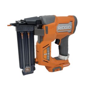 RIDGID R09891B 18V Brushless Cordless 18-Gauge 2-1/8 in. Brad Nailer (Tool Only) with CLEAN (Renewed)