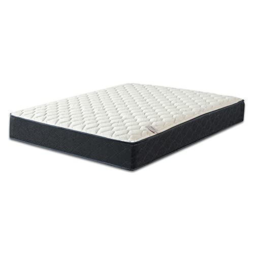 Mayton 9 Inch Hybrid Mattress in a Box Pocket Spring Motion Isolation for Back Pain and Pressure Relief, Twin, Black