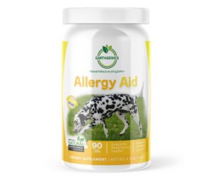 premium dog allergy support supplement with natural ingredients – advanced pet allergy relief for dog immunity support and respiratory health – 90 dog chews