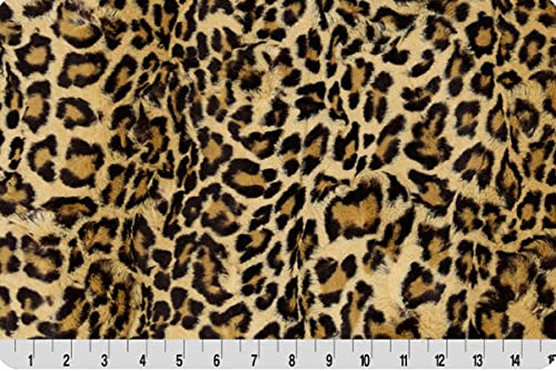 Shannon Fabrics Luxe Cuddle Cut 2Yd-Leopard Sand Notion, Assorted