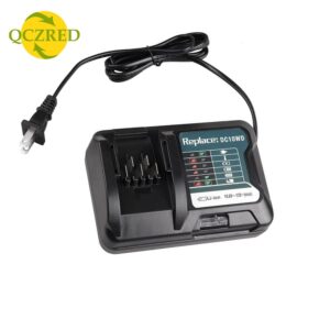 QCZRED 12V DC10WD Charger Compatible with Makita BL1040B BL1020B BL1021B BL1016 Bl1041B Battery Replace for Makita 10.8V-12V DC10WD DC10SB DC10WC DF031D