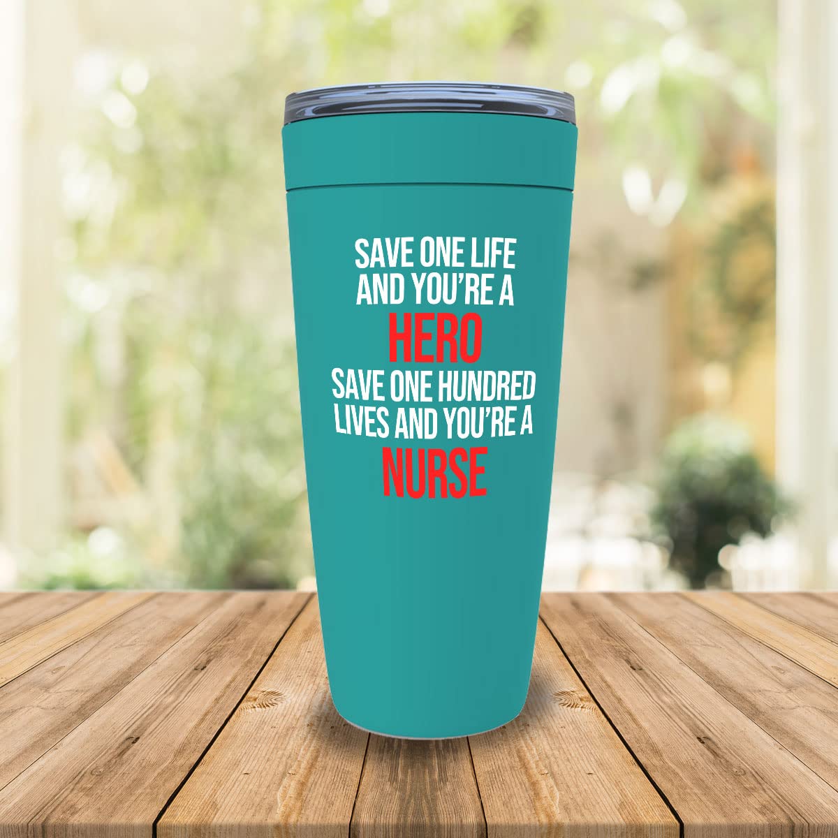 Nurse Mint Edition Viking Tumbler 20oz - Save one and you’re - Labor Clinical Certified Nursing Assistant Surgical Emergency Oncology Practitioner