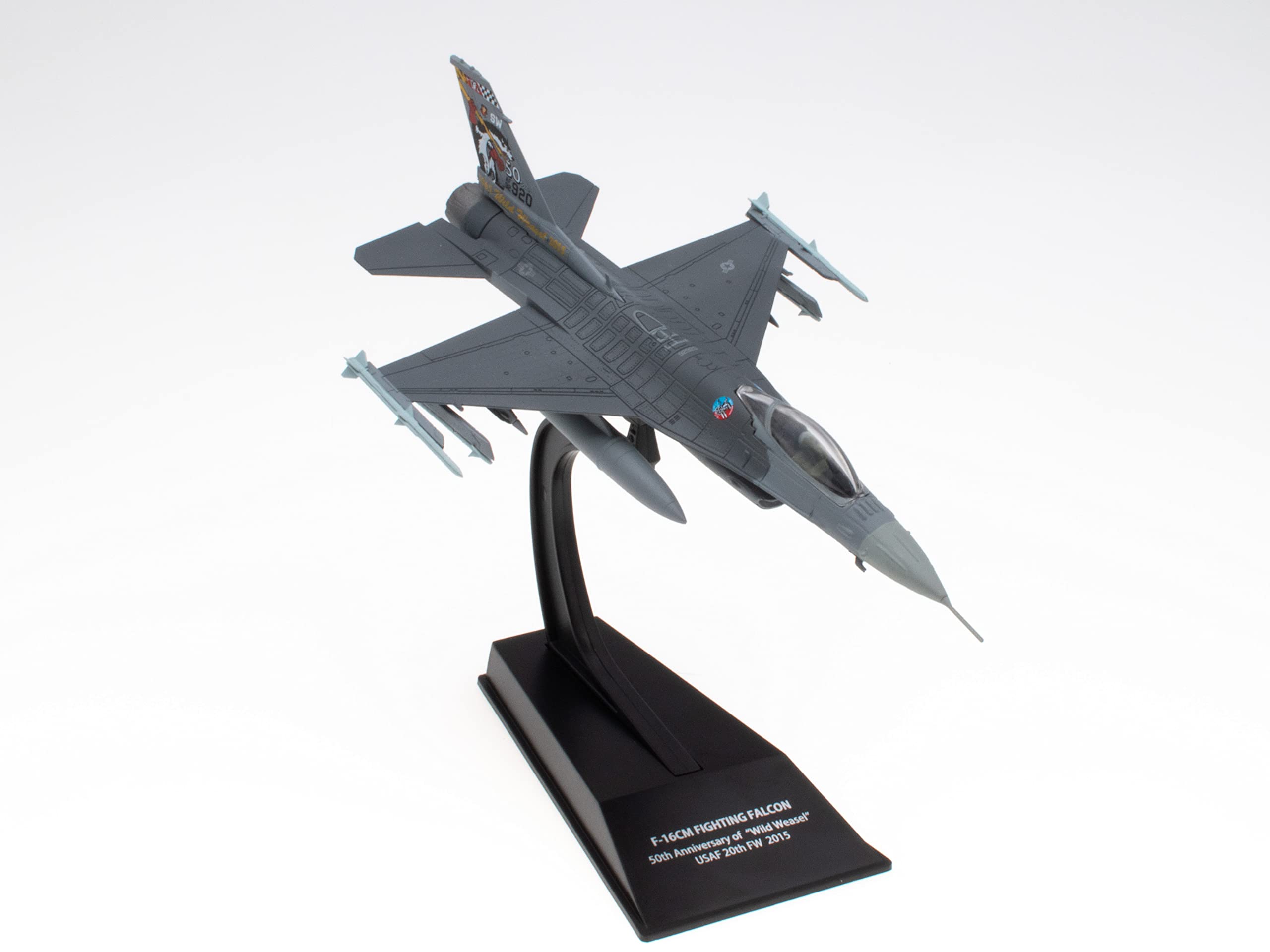 OPO 10 - Military Fighter Aircraft 1/100 F-16CM Fighting Falcon / 50th Anniversary of Wild Weasel/USAF 20th FW 2015 - CP36