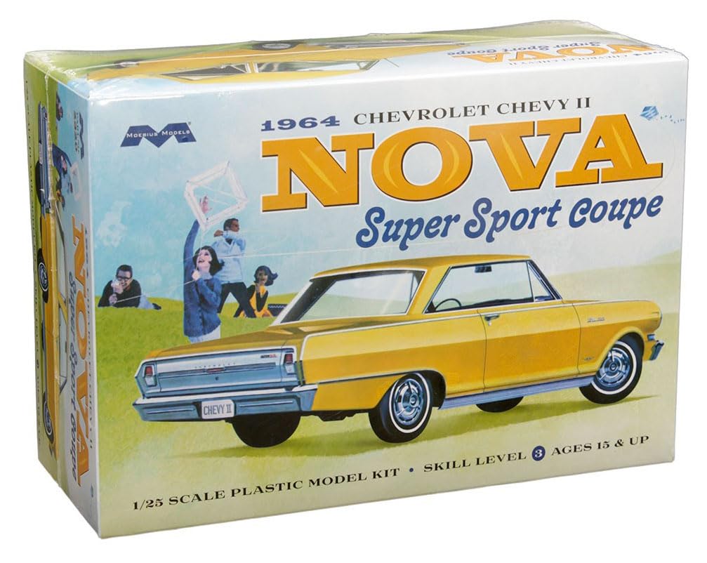 Moebius 2320 1964 Nova Super Sport Coupe Model Car Kit