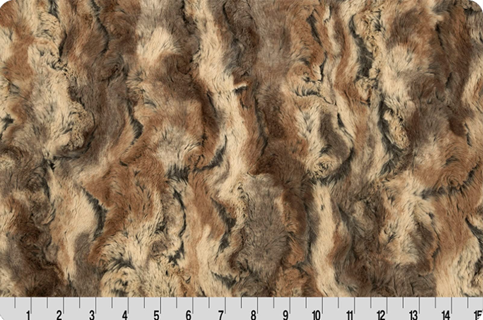 Shannon Fabrics Luxe Cuddle Cut 2Yd-Wild Rabbit Driftwood, Assorted