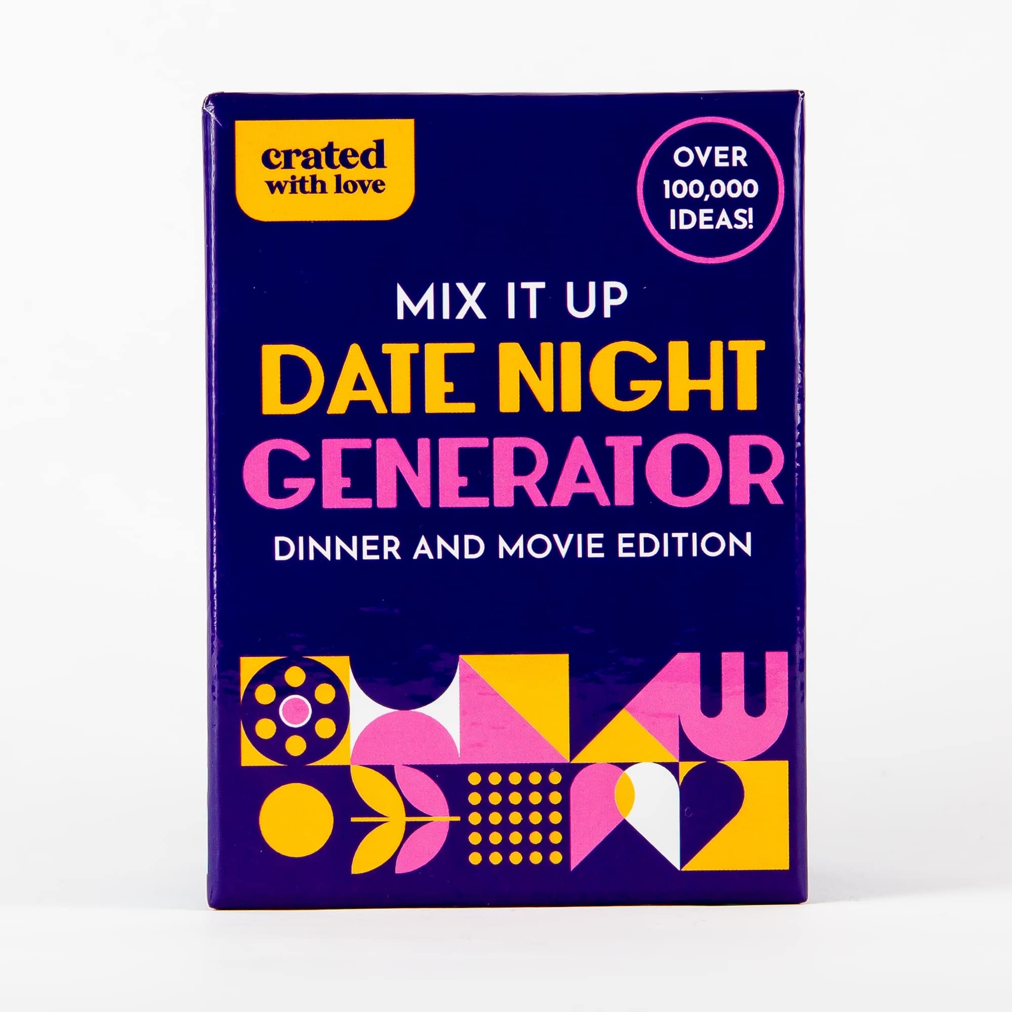 Date Night Ideas Generator Card Game - 100,000 Exciting Dinner Movie Challenges for Couples, Unique Gifts for Bridal Shower, Marriage, Newlywed, Ultimate Date Night for Adventure, Romance, Intimacy