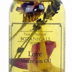 Love Intention Ritual Oil 100% All Natural 4 oz | Romance, Relationships & Attraction Rituals | Wiccan Pagan Magick Manifestation