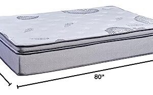 Mayton, 13-Inch Meduim Plush Foam Encased Hybrid Pillowtop Innerspring Mattress, Full XL