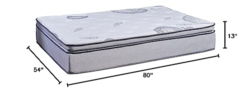 Mayton, 13-Inch Meduim Plush Foam Encased Hybrid Pillowtop Innerspring Mattress, Full XL