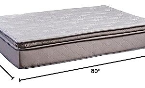 Mayton, 12-Inch Soft Foam Encased Hybrid Pillowtop Innerspring Mattress, Full XL