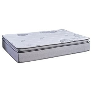 Mayton, 13-Inch Meduim Plush Foam Encased Hybrid Pillowtop Innerspring Mattress, Full XL