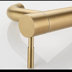 New Brushed Gold Bathroom Basin Single Hole Cold Handle Shower Head Faucet Bath for Kitchen Sink Water Tap Toilet Hardware (Short)