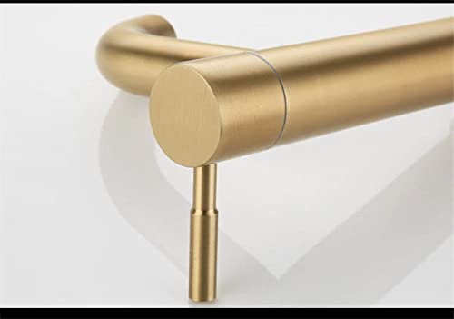 New Brushed Gold Bathroom Basin Single Hole Cold Handle Shower Head Faucet Bath for Kitchen Sink Water Tap Toilet Hardware (Short)