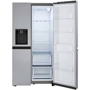 27 cu. ft. Side-by-Side Refrigerator with Smooth Touch Ice Dispenser