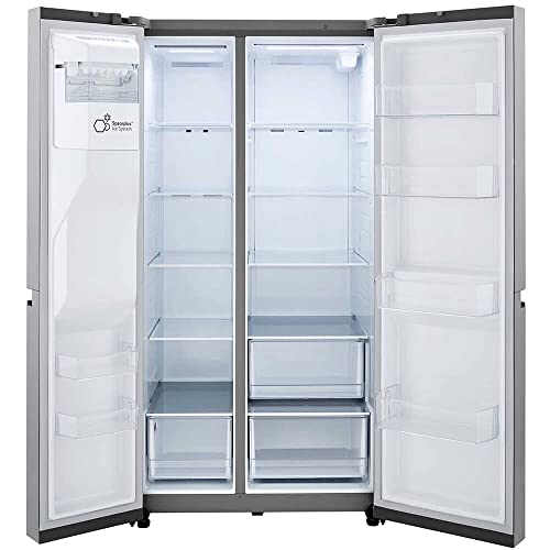 27 cu. ft. Side-by-Side Refrigerator with Smooth Touch Ice Dispenser