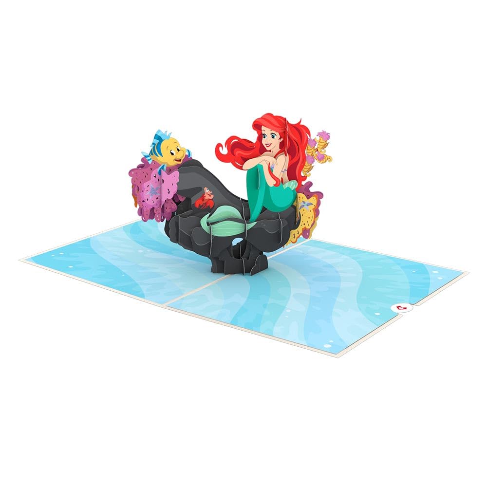 Lovepop Disney's The Little Mermaid Birthday Pop-Up Card - 5 x 7 inch