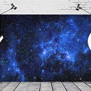 BELECO 7x5ft Fabric Galaxy Stars Backdrop Starry Night Sky Outer Space Galaxy Backdrop Universe Nebula Photography Background Kids Space Party Birthday Baby Shower Decorations Banner Photo Booth Props