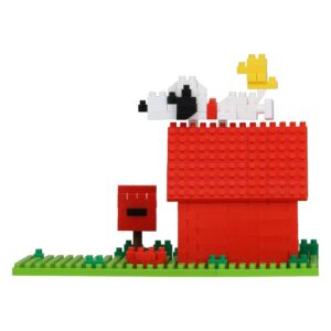 nanoblock - Peanuts - Snoopy House, Character Collection Series Building Kit