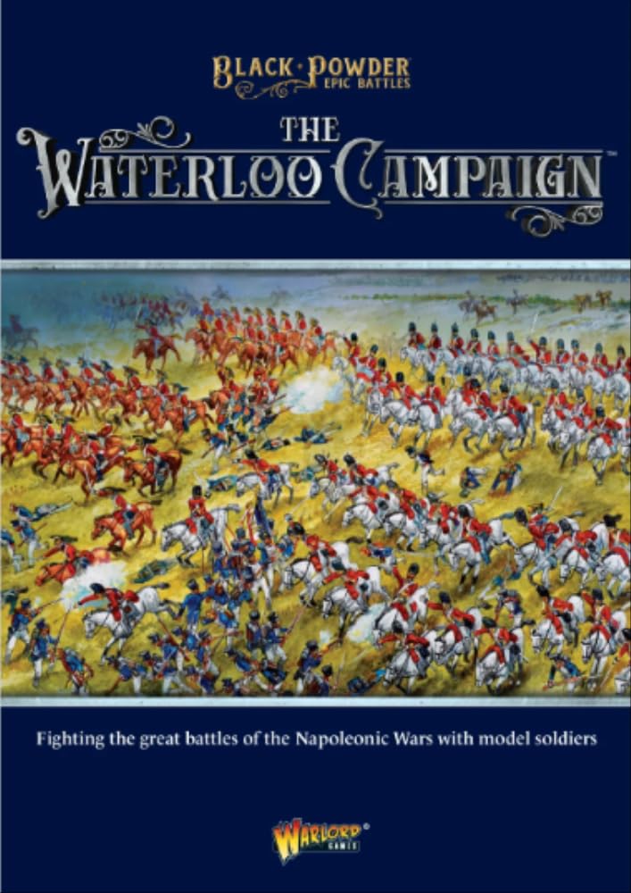 Warlord Black Powder Epic Battles Waterloo: Bonaparte's French Army War Game - Role Playing Strategy Board Games for Adults, Table Top 19th Century Strategic Wargaming Kit - Tabletop Military History