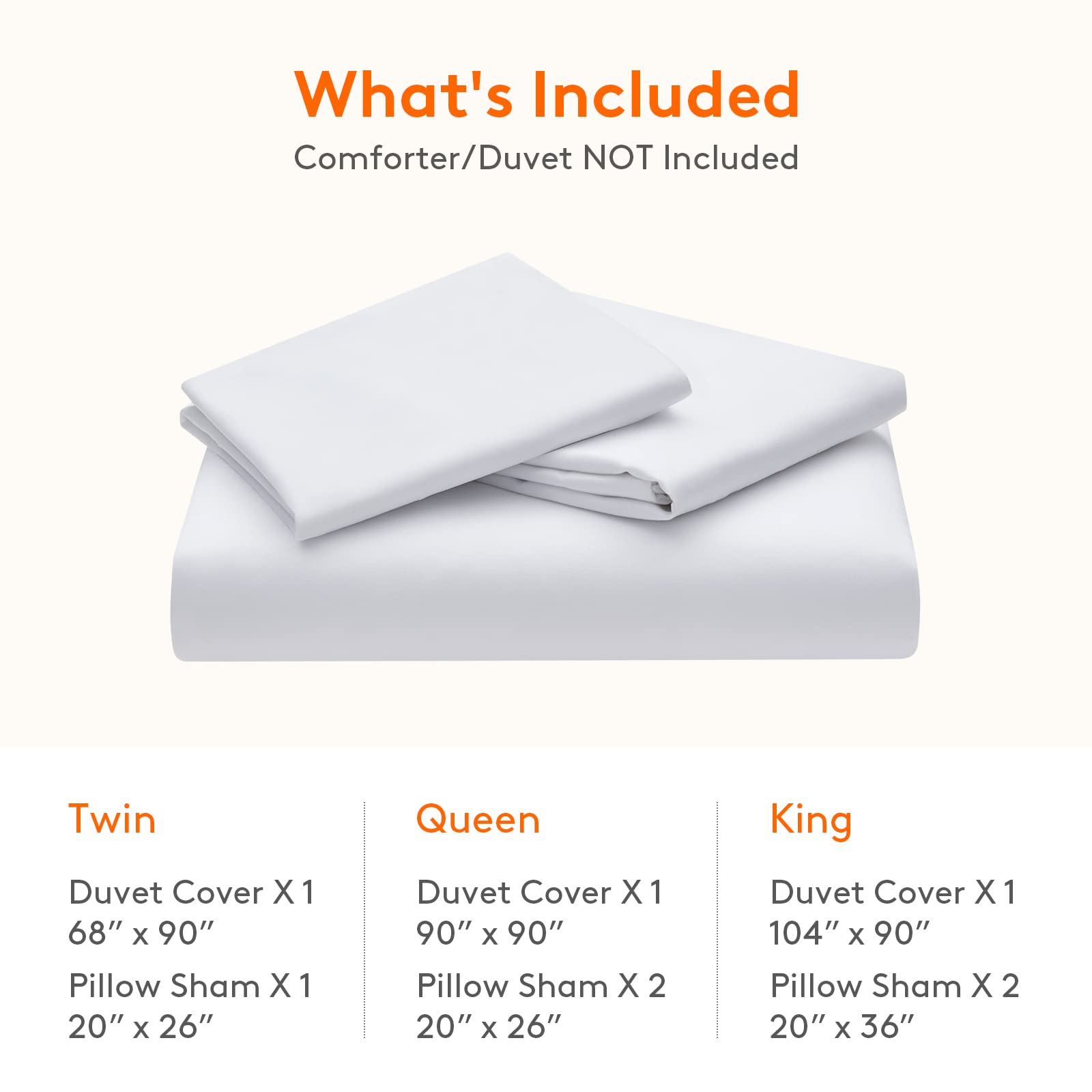 Lifewit Duvet Cover Set Queen Size White Ultra Soft Polyester Microfiber Bedding Duvet Cover Set with Zipper Closure, 3 Pieces, 1 Duvet Cover 90"x90" and 2 Pillow Shams 20"x26"