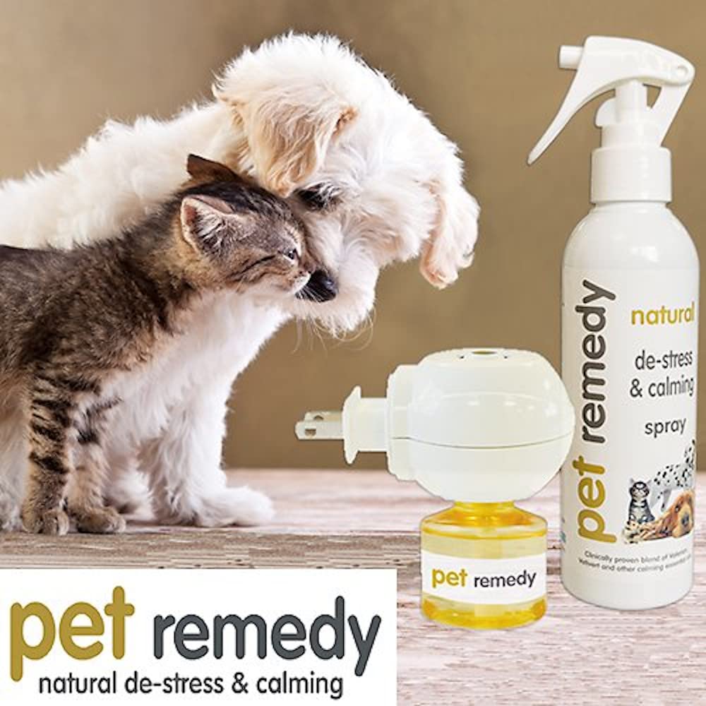 Pet Remedy Natural De-Stress & Calming Plug-in Diffuser Refill for Cats & Dogs 40 mL, 2 Pack